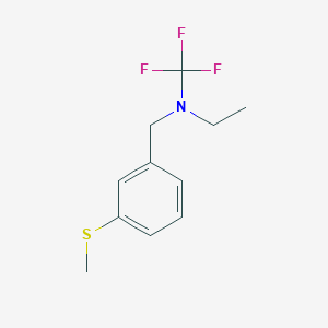 N-(3-(methylthio)benzyl)-N-(trifluoromethyl)ethanamine