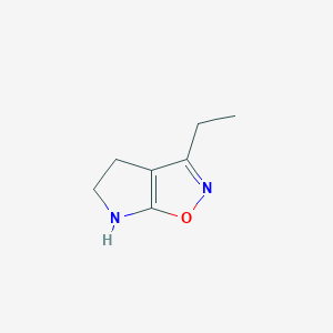 3-Ethyl-5,6-dihydro-4H-pyrrolo[3,2-d]isoxazole