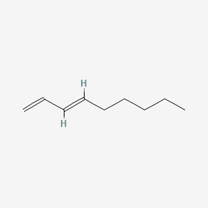 molecular formula C9H16 B13958515 1,3-Nonadiene, (E)- CAS No. 71030-52-9