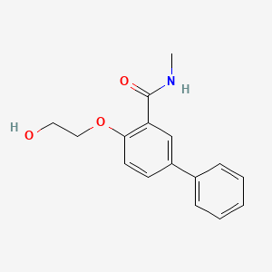 2-(2-hydroxyethoxy)-N-methyl-5-phenylbenzamide