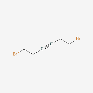 3-Hexyne, 1,6-dibromo-