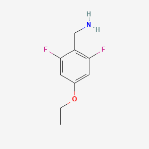B1395865 4-Ethoxy-2,6-difluorobenzylamine CAS No. 1092461-39-6