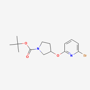 tert-Butyl 3-((6-bromopyridin-2-yl)oxy)pyrrolidine-1-carboxylate