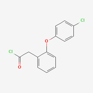 [2-(4-Chloro-phenoxy)-phenyl]-acetyl chloride