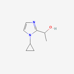 1-(1-cyclopropyl-1H-imidazol-2-yl)ethanol