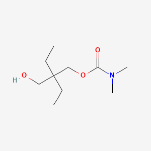 Carbamic acid, dimethyl-, 2-ethyl-2-(hydroxymethyl)butyl ester