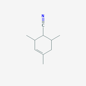 2,4,6-Trimethylcyclohex-3-ene-1-carbonitrile