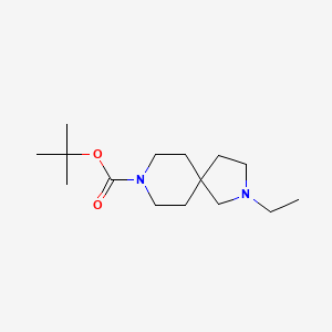 tert-Butyl 2-ethyl-2,8-diazaspiro[4.5]decane-8-carboxylate