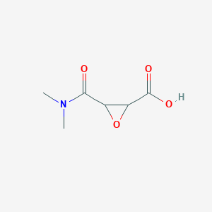 3-(Dimethylcarbamoyl)oxirane-2-carboxylic acid