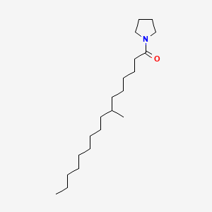 1-(7-Methylhexadecanoyl)pyrrolidine