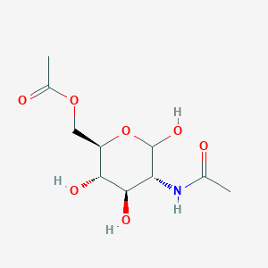 [(2R,3S,4R,5R)-5-acetamido-3,4,6-trihydroxyoxan-2-yl]methyl acetate