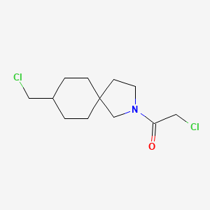 2-Chloro-1-(8-(chloromethyl)-2-azaspiro[4.5]decan-2-yl)ethanone