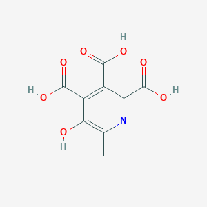 5-Hydroxy-6-methylpyridine-2,3,4-tricarboxylic acid