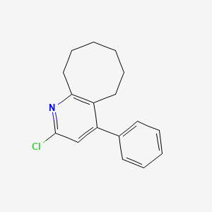 2-Chloro-4-phenyl-5,6,7,8,9,10-hexahydrocycloocta[b]pyridine