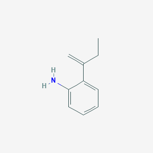 molecular formula C10H13N B13958877 2-(But-1-en-2-yl)aniline CAS No. 246019-65-8