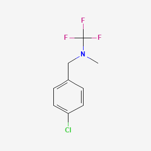 N-(4-chlorobenzyl)-1,1,1-trifluoro-N-methylmethanamine