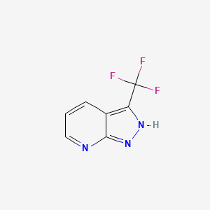 3-(trifluoromethyl)-1H-pyrazolo[3,4-b]pyridine