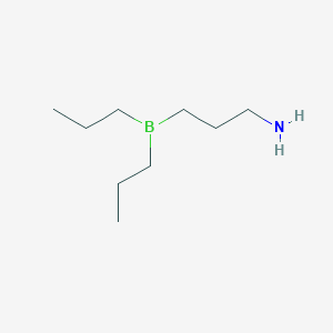 molecular formula C9H22BN B13958951 (3-Aminopropyl)dipropylborane CAS No. 60993-56-8