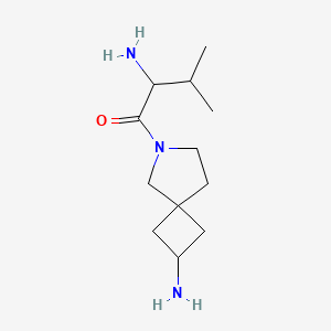 2-Amino-1-(2-amino-6-azaspiro[3.4]octan-6-yl)-3-methylbutan-1-one