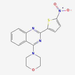 4-Morpholino-2-(5-nitro-2-thienyl)quinazoline