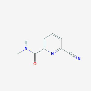 6-cyano-N-methylpyridine-2-carboxamide