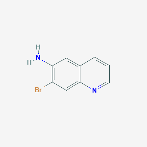 7-Bromoquinolin-6-amine