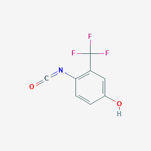 4-Isocyanato-3-(trifluoromethyl)phenol