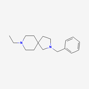 2-Benzyl-8-ethyl-2,8-diazaspiro[4.5]decane