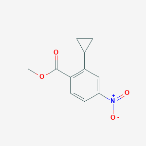 Methyl 2-cyclopropyl-4-nitrobenzoate