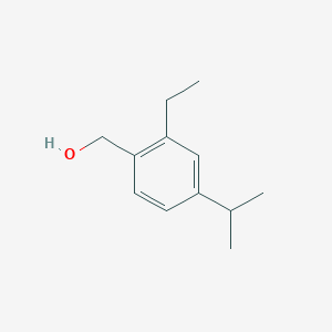 [2-Ethyl-4-(propan-2-yl)phenyl]methanol