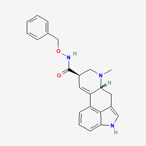 Ergoline-8-beta-carboxamide, N-benzyloxy-9,10-didehydro-6-methyl-