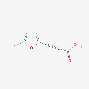 3-(5-Methylfuran-2-yl)prop-2-ynoic acid