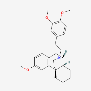 (-)-17-(3,4-Dimethoxyphenethyl)-3-methoxymorphinan