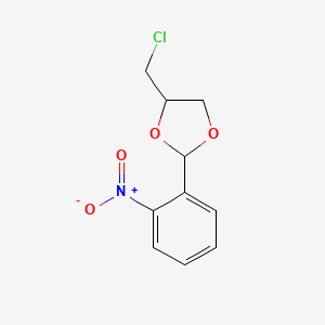 4-(Chloromethyl)-2-(o-nitrophenyl)-1,3-dioxolane