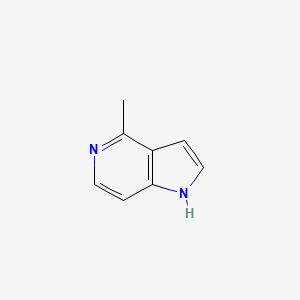 molecular formula C8H8N2 B1395955 4-甲基-1H-吡咯并[3,2-C]吡啶 CAS No. 860362-26-1