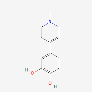 1,2-Benzenediol, 4-(1,2,3,6-tetrahydro-1-methyl-4-pyridinyl)-