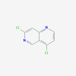 molecular formula C8H4Cl2N2 B1395959 4,7-Dichloro-1,6-naphthyridine CAS No. 952138-13-5