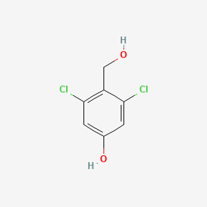 molecular formula C7H6Cl2O2 B1395964 3,5-Dichloro-4-(hydroxymethyl)phenol CAS No. 720679-54-9