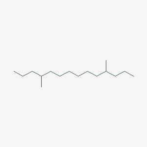 molecular formula C16H34 B13959665 4,11-Dimethyltetradecane CAS No. 55045-12-0