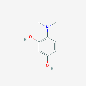 molecular formula C8H11NO2 B13959675 4-(Dimethylamino)benzene-1,3-diol 