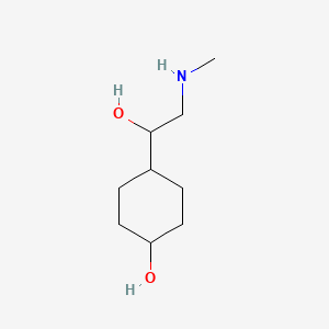 Cyclohexanemethanol, 4-hydroxy-alpha-(methylaminomethyl)-