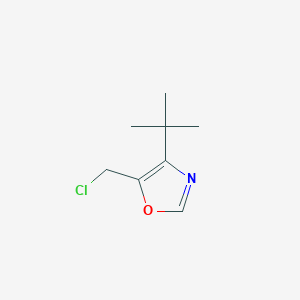 4-(Tert-butyl)-5-(chloromethyl)oxazole