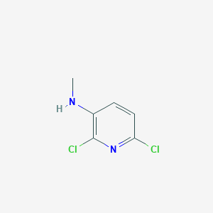 B139598 2,6-Dichloro-N-methylpyridin-3-amine CAS No. 142670-86-8
