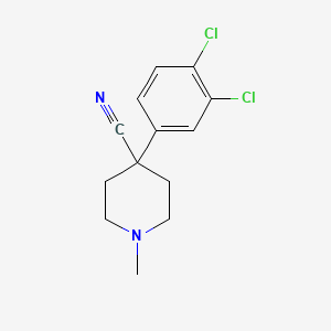 4-(3,4-Dichlorophenyl)-1-methylpiperidine-4-carbonitrile