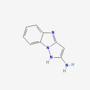 1H-pyrazolo[1,5-a]benzimidazol-2-amine