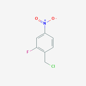 molecular formula C7H5ClFNO2 B1395985 1-(Chloromethyl)-2-fluoro-4-nitrobenzene CAS No. 1159607-50-7