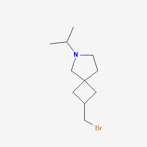 2-(Bromomethyl)-6-isopropyl-6-azaspiro[3.4]octane