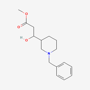 Methyl 3-(1-benzylpiperidin-3-yl)-3-hydroxypropanoate