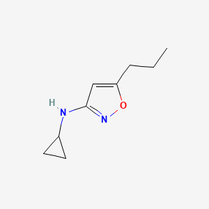 N-cyclopropyl-5-propylisoxazol-3-amine