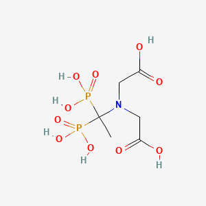 Glycine, N-(carboxymethyl)-N-(1,1-diphosphonoethyl)-